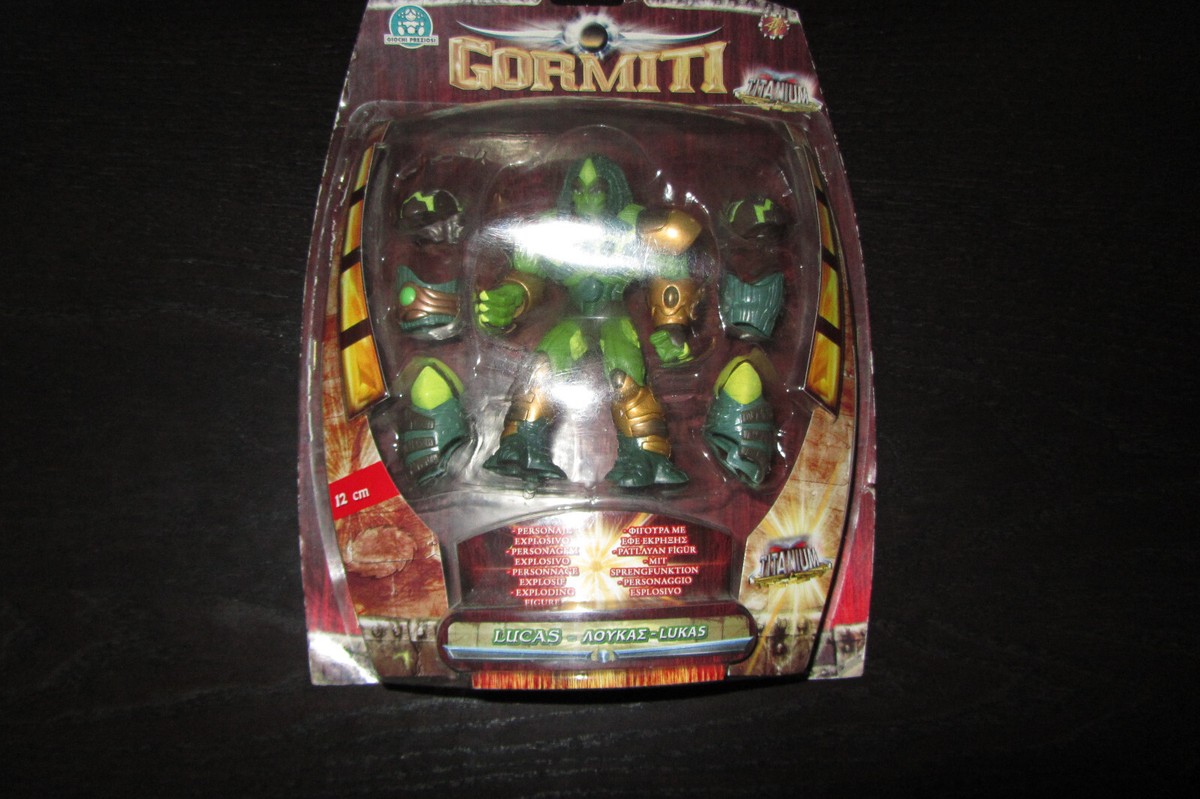 2008 GIOCHI PREZIOSI GORMITI TITANIUM SERIES LUCAS ACTION FIGURE