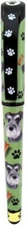 SCHNAUZER  PEN - Uncropped-Easy Glide Gel Pen-Rubber Grip, Refillable-Shirt Clip