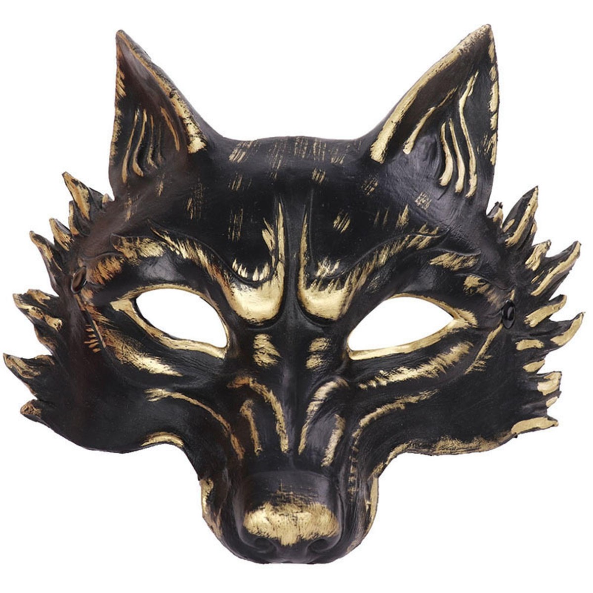 Rappa Máscara Realista De Lobo – Disfraz De Animal De Tela Para Carnaval Y Halloween, Accesorio De Cosplay Para Adultos Y Niños