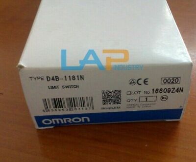 Brand New in Box OMRON D4B-1181N Limit Switch