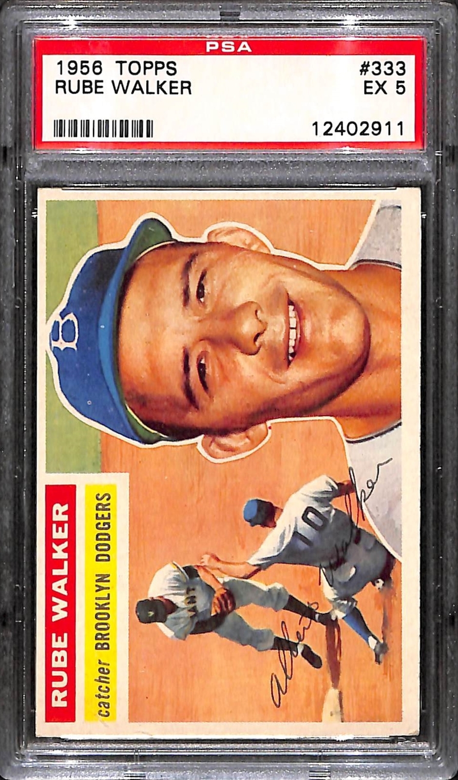 1956 TOPPS 333 RUBE WALKER PSA 5 12402911 eBay