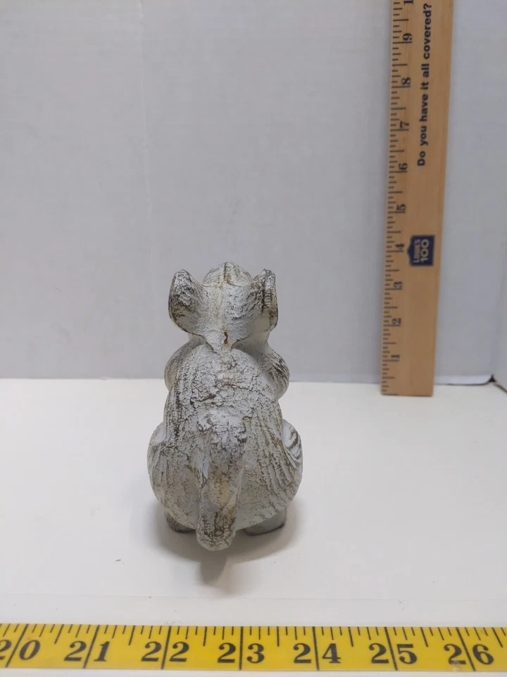 Винтажный чугунный дверной ограничитель мыши деревенский декор фермерского дома фигурка из тяжелого металла - Изображение 3 из 4