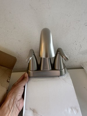 Delta Faucet  Bathroom Faucet Brushed Nickel
