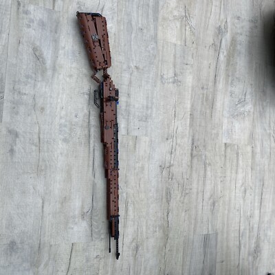 Baustein Technic Gun KAR 98K (funktionstüchtig aber ohne Gummiband) 
