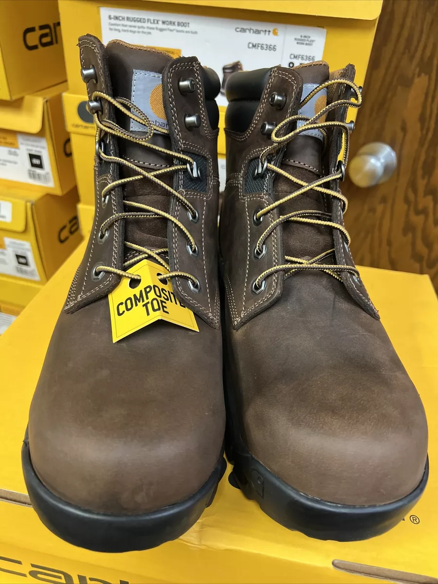 Carhartt Men's Rugged Flex 6 Work Boot Composite Toe CMF6366 -NEW CHOOSE  SIZE