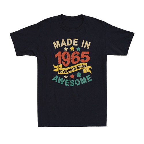 1955 1965 1975 1985 1995 70th 60th 50th 40th 30th Birthday Gift T-Shirt - Picture 6 of 7
