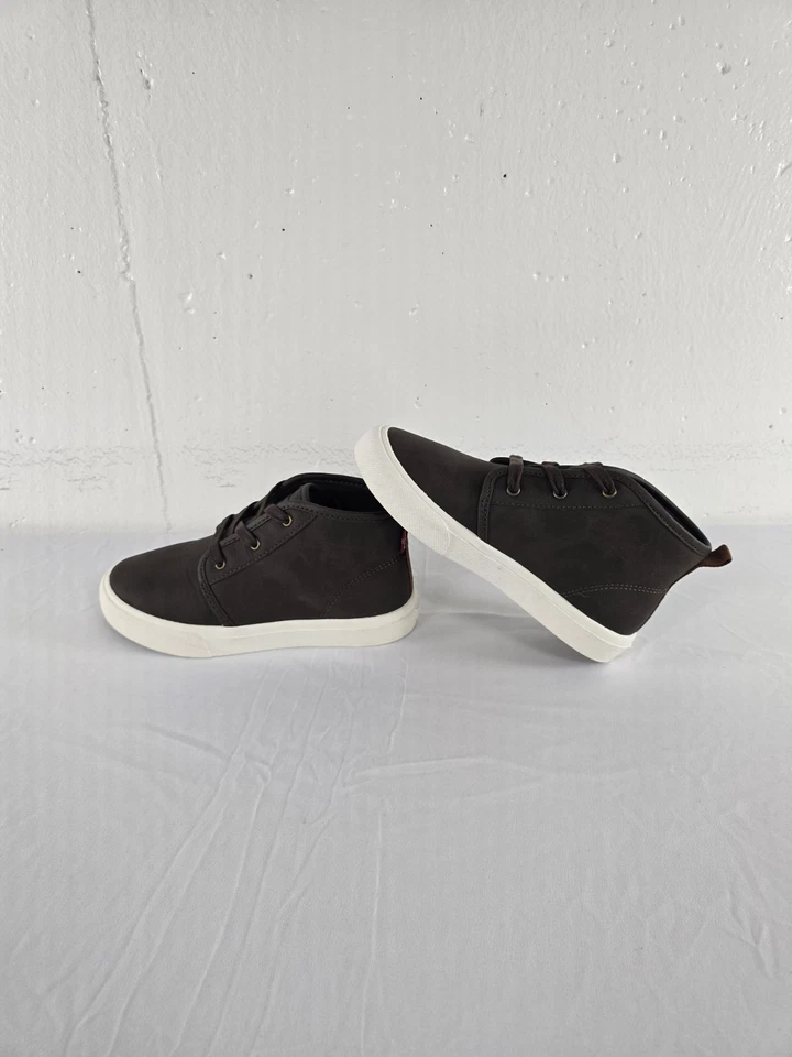 Levi’s Niños Marrón Zapatillas Altas Talla 13 EE. UU. Sintético Superior Informal Zapatos Foto 4 de 4