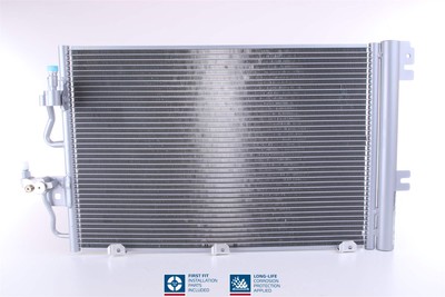 NISSENS 94767 Kondensator, Klimaanlage für OPEL,VAUXHALL