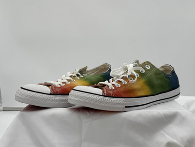 Converse Chuck Taylor All Star Low Top Rainbow Colorblock Canvas Sneaker