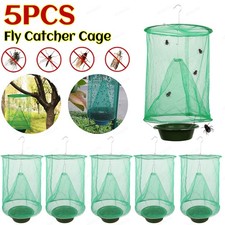 5PCS Ranch Fly Trap Outdoor Fly Trap Killer Bug Cage Net Perfect For Horses Cow