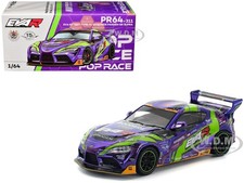 TOYOTA PANDEM GR SUPRA RHD EVA RT TEST TYPE-01 1/64 DIECAST BY POP RACE PR640311