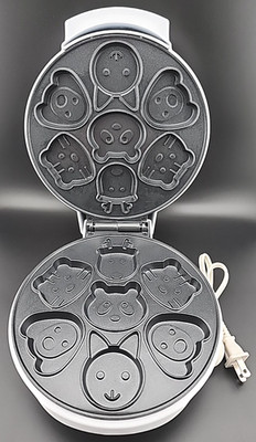 Waffle Wow! Animal Friends Waffle Maker   7 Cute Animal Shapes, Nonstick Mini...