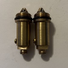 2 x Basin Sink Clicker Pop Up Bolt Basin Bath Sink Drain Click Clack Plug Bolt P