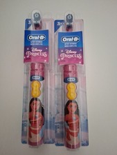 Oral-B Disney Princess Battery Toothbrushes - Moana - LOT OF 2