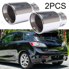 38-76mm Straightexhaust Pipes Car Rear Throat Muffler For Mazdaspeed3 Touring 38-76mm Straightexhaust Pipes Car Rear Throat Muffler For Mazdaspeed3 Touring