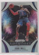 2019-20 Panini Prizm Fireworks Silver Prizm John Wall #16 03yj