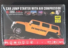 A17 4 In 1 Car Jump Starter Air Compressor 12V Portable Power Bank 3.5 Bar *Read