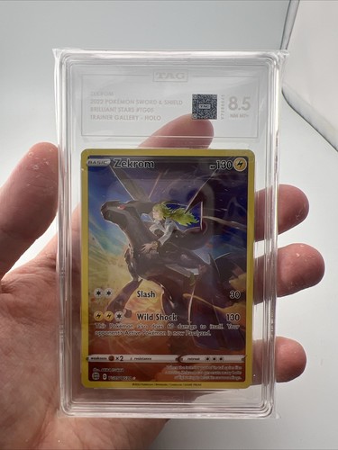 Zekrom graded TAG 8.5 for sale on eBay
