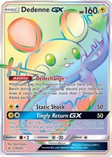 Dedenne GX - 219/214 - Pokemon Unbroken Bonds Sun & Moon Secret Rare Card NM on eBay