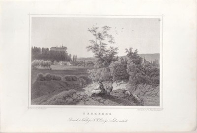 Herzberg. Stahlstich nach einer Zeichnung von L. Rohbock von Fr. Hablischeck