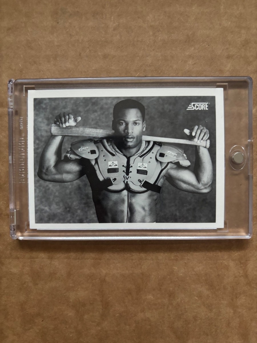 1990 Score - Bo Jackson #697 (((Error Off Center)) mint condition