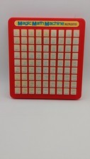 Vintage 1988 Magic Math Machine Multiplication Lanard Toys Ltd. Made In Macau