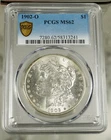 1902-O Morgan Silver Dollar PCGS MS62 $1 New Orleans Mint 90% Silver