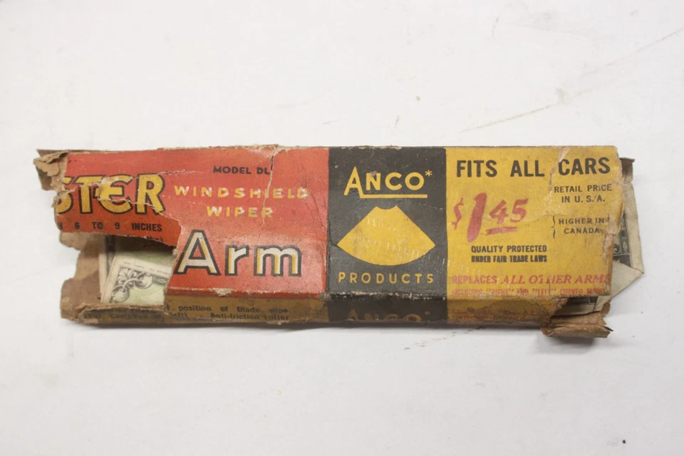 NOS Vintage Car or Truck ANCO Model DL Windshield Wiper Arm Pair Exterior Parts - Image 2 of 4