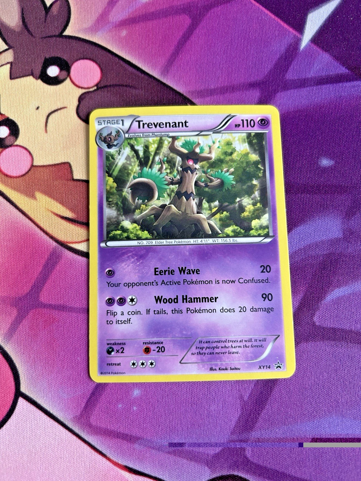 Trevenant - XY14 - Pokemon TCG - BLACK STAR HOLO RARE PROMO - NM