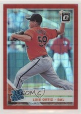 2019 Panini Donruss Optic Rated Rookies Red Pandora Prizm 49/99 Luis Ortiz 4z8