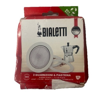 Bialetti 12 Cups Part Gasket Guarnizioni & Piastrina
