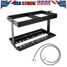 Fuel Can Trailer Mount Fuel Jug Holder Gas Can Mount fits Two 5 Gallon Fuel