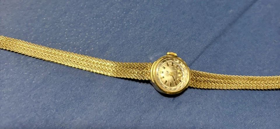 Condor Damenarmbanduhr Gold 585 14 Karat - Bild 3 von 4