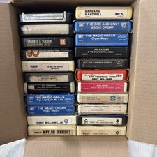 Lot 10 - Of 22 Random Vintage 8 Track Tapes must look