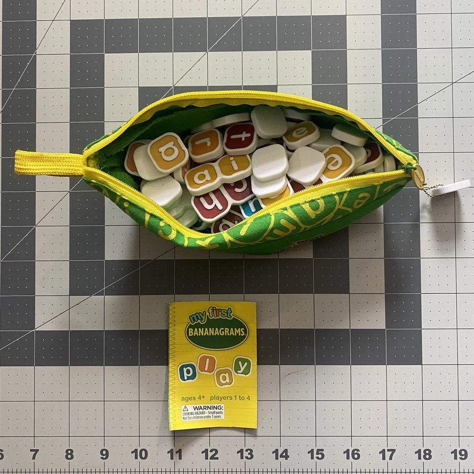 MY FIRST BANANAGRAMS Tile Word Game 100% COMPLETE 2016 - Image 4 of 4