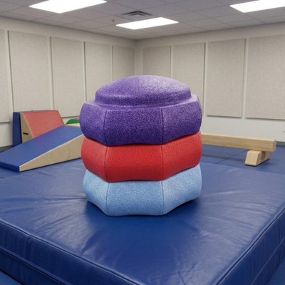 6 Stück Stapel Balance Steine Stapelbar Kinder Spielzeug Koordinationstraining