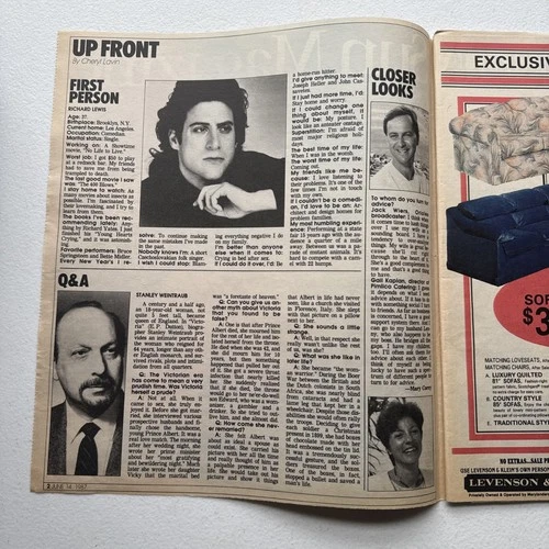 Sun Magazine The Baltimore Sun June 14, 1987 Vintage Magazine - 画像5/17