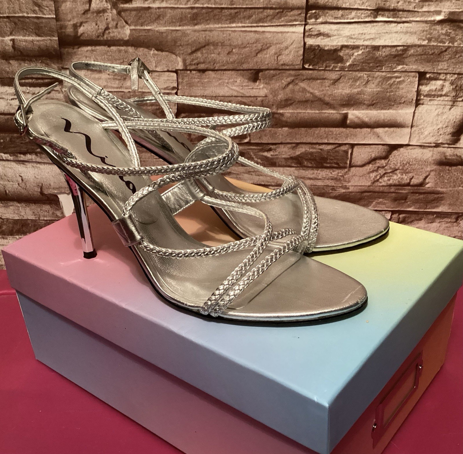 Nina 10M Strappy Heeled Sandals for Women