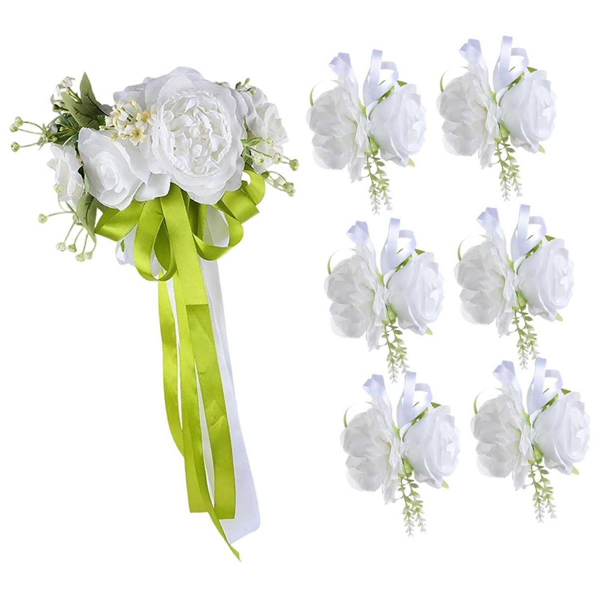 Dumeher Set di 2 decorazioni per auto con cuori in rattan, per