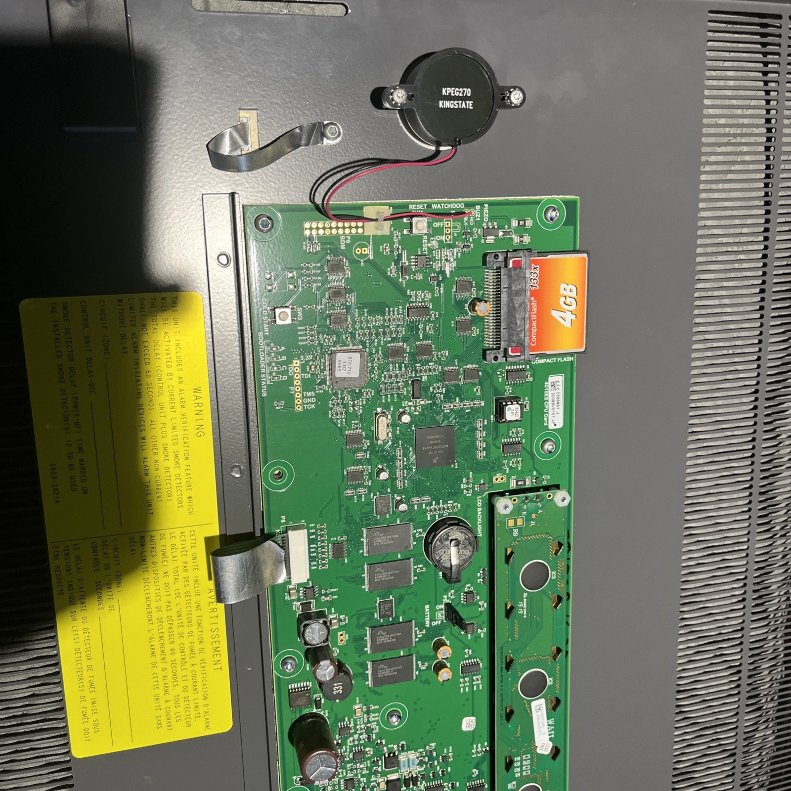 Simplex Fire Control Panel 4010ES Display With Door .Working Properly ...