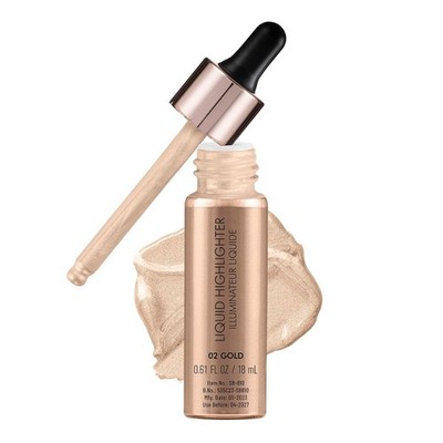 Swiss Beauty Drop & Glow Liquid Highlighter For Face Makeup Wid Dewy Finish 18ml