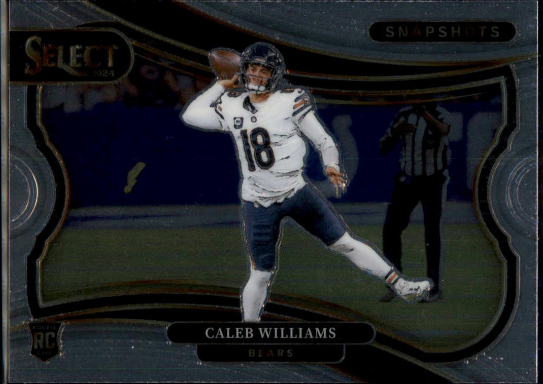 2024 Panini Select #14 Caleb Williams Snapshots Chicago Bears