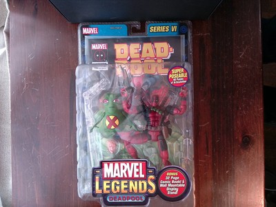 Lot of 9 Marvel Legends Toy Biz Action Figures   MOC Vintage INCLUDES DEADPOOL