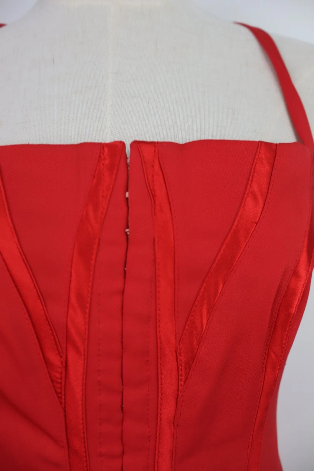 VERSACE JEANS COUTURE ABITO VESTITO DONNA TG. 42 28 DRESS WOMAN ITALY CORSETTO