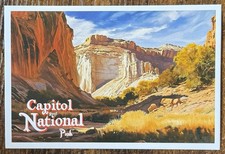 Capitol Reef National Park Utah Postcard #PC662 Card Ephemera Decor