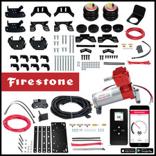 Firestone RED Label Air Lift Bags & Wireless HD Compressor 17-26 Ford F250 F350