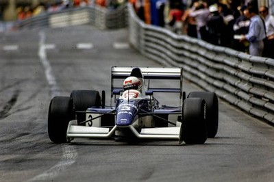 Satoru Nakajima Tyrrell 019 Ford Monaco GP at Monte Carlo on May 2- Old Photo 3