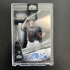 2026 Topps Chrome Black NOLAN MCLEAN /199 Rookie Refractor Auto - Mets