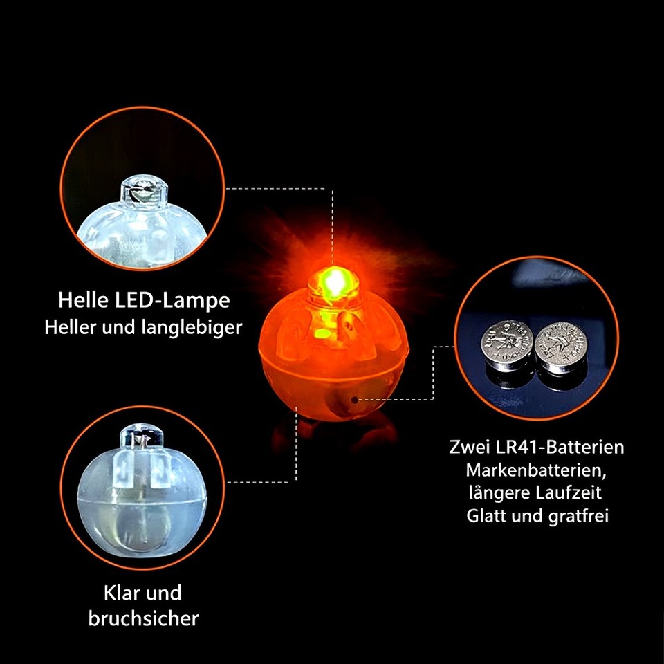 Balloon Lights Mini LED Light 100pcs Warm White for Balloons Wedding ...