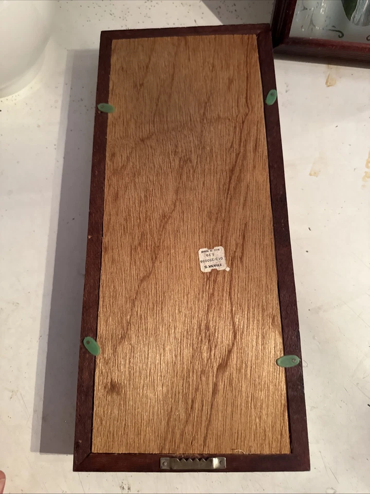 Juego de 2 flores secas mariposa caja sombra vintage Foto 4 de 4